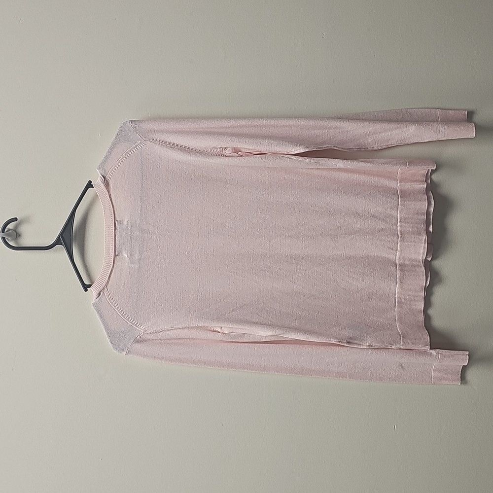 Pink Button-Up Cardigan - Picture 2 of 4